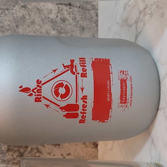 Holiday Silver Growler Santa Beer Ski Goggles Happy Holidays - Picture 6 of 8